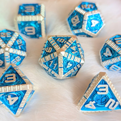 Mechanical Door Metal Dice Set