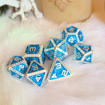 Mechanical Door Metal Dice Set