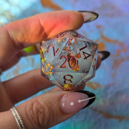 Crimson and Copper Liquid Core D20