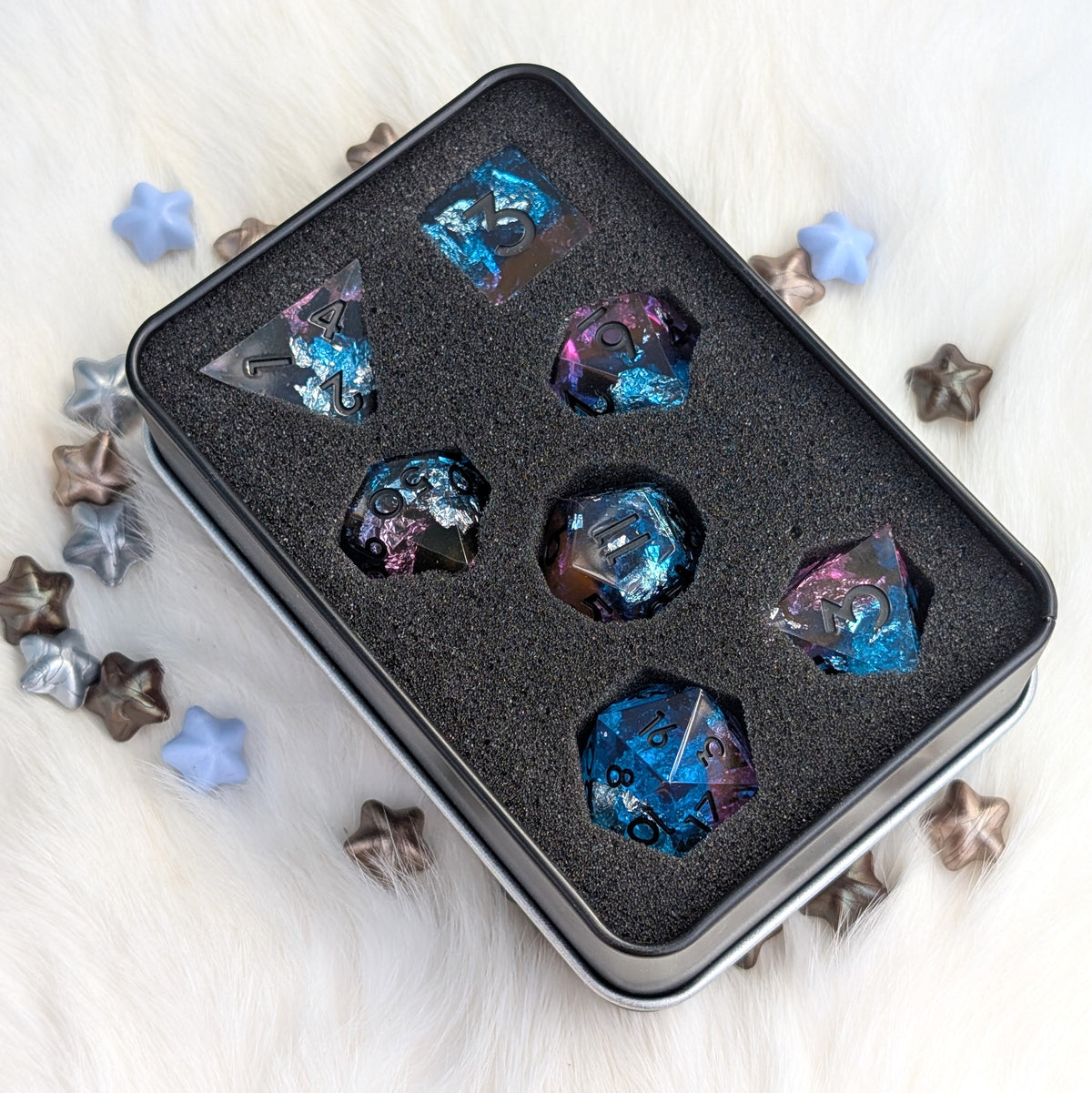 Sharp Edge DnD Dice Set - Arcane Focus