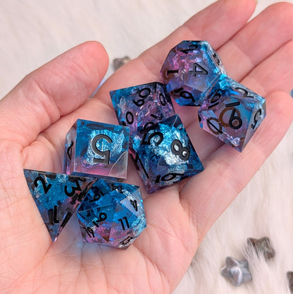 Sharp Edge DnD Dice Set - Arcane Focus