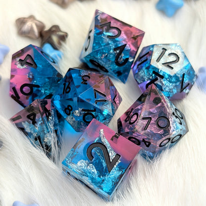 Sharp Edge DnD Dice Set - Arcane Focus