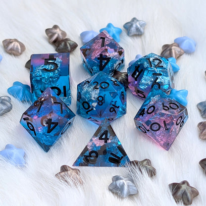 Sharp Edge DnD Dice Set - Arcane Focus
