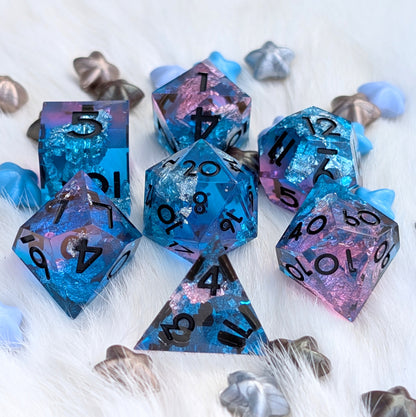 Sharp Edge DnD Dice Set - Arcane Focus