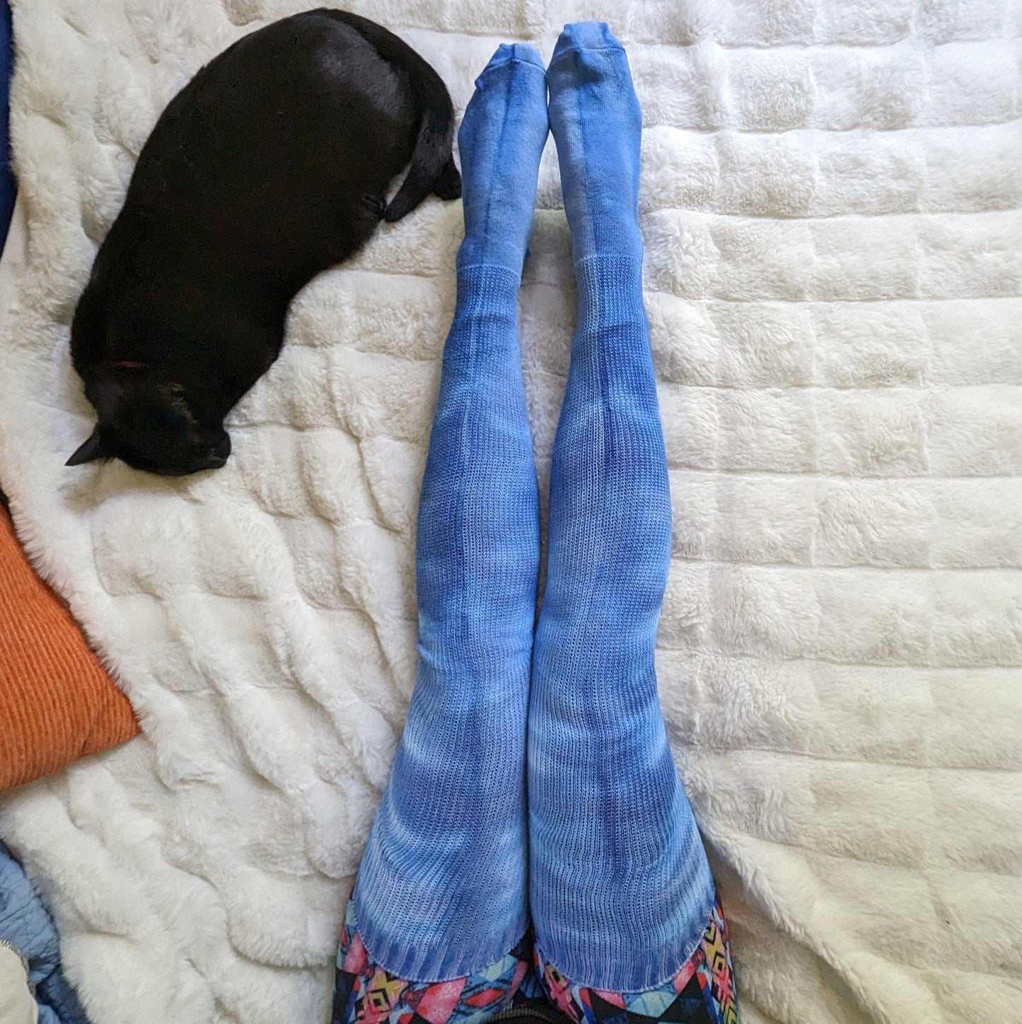 Cozy Socks - Cloudy Night Sky - Fennek and Finch