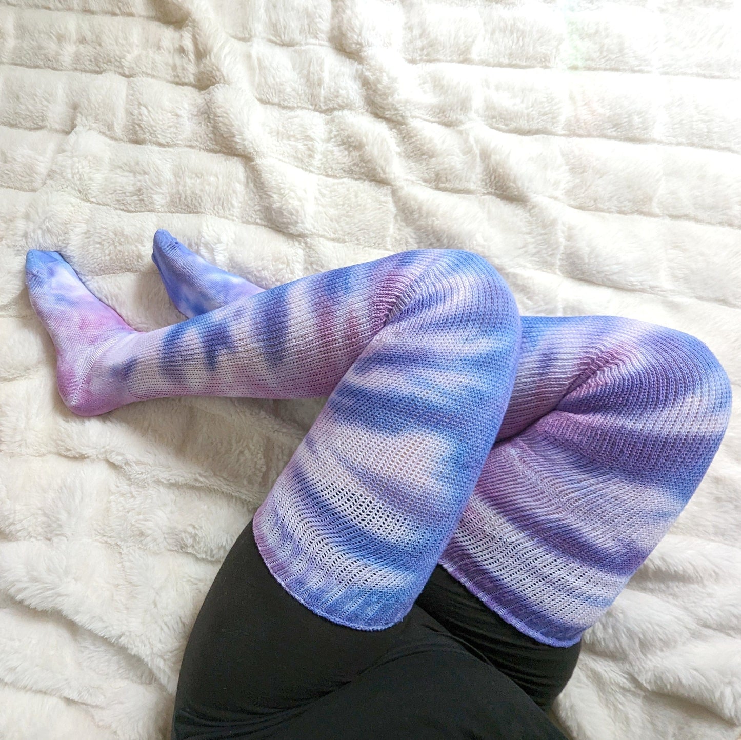 Cozy Socks - Purple and Blue