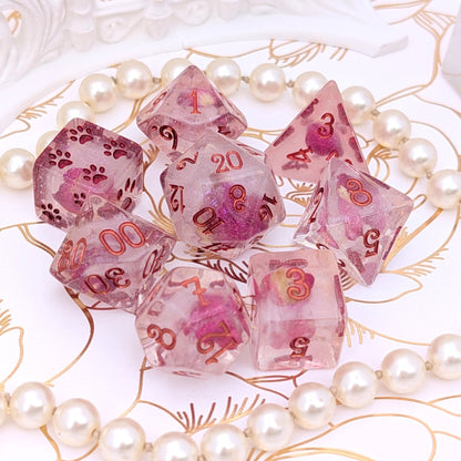 Eternal Rose Dice Set Dice Sets & Games Fennek and Finch