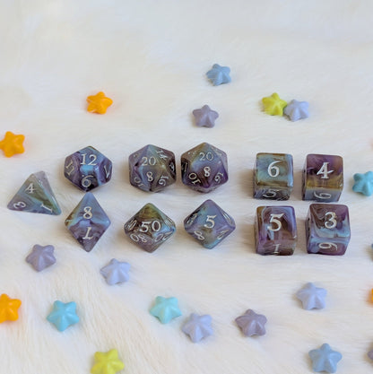 Mystic Riptide - 11 Piece Dice Set Fennek and Finch