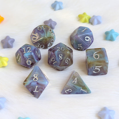 Mystic Riptide - 7 Piece Dice Set Fennek and Finch