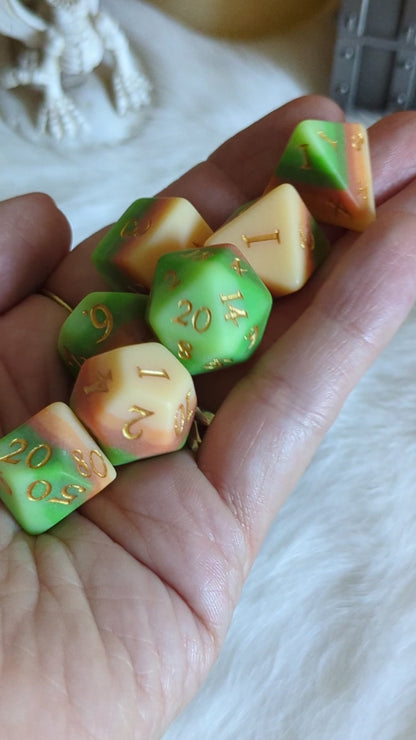 Forest's Heart Dice Set