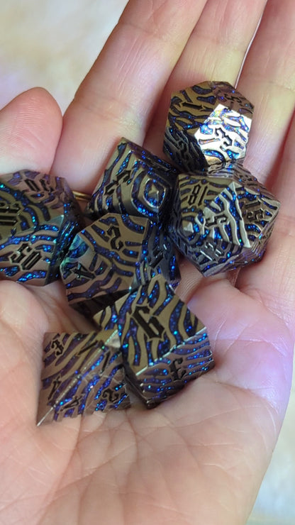 Silverfang Metal Dice Set