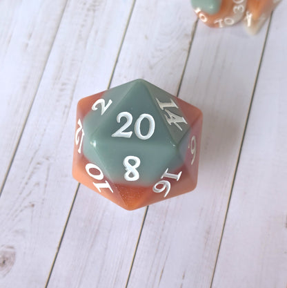 Horizons - Layered Earth Tone Large D20