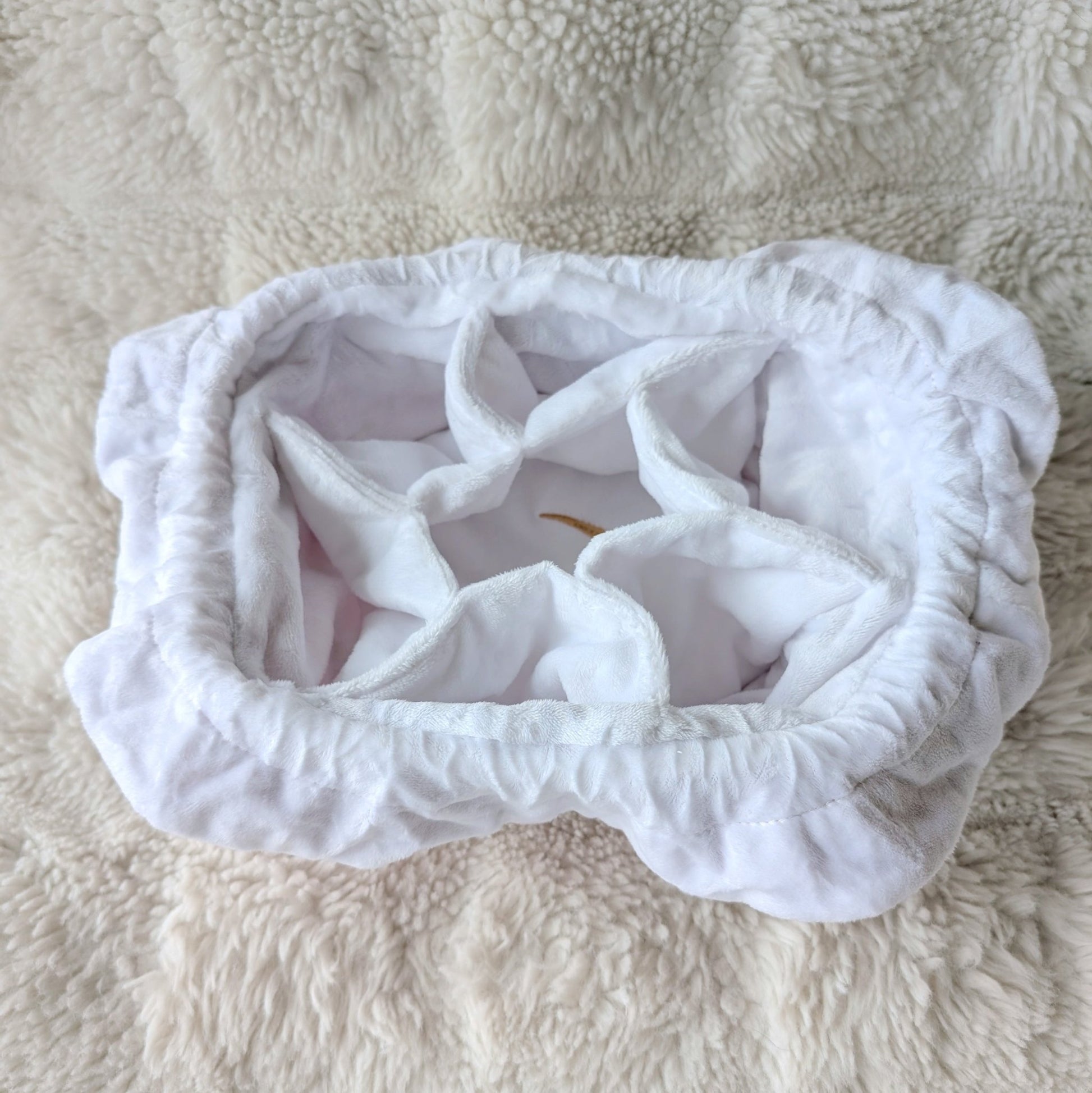 Starlit Rose Dice Bag – Velvet Multi - Pocket Pouch with Gold Stars | Fennek & Finch - Fennek and Finch