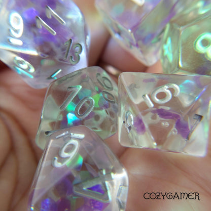 ✨ A Tad Glitzy - 7 Piece Dice Set Dice sets Fennek & Finch