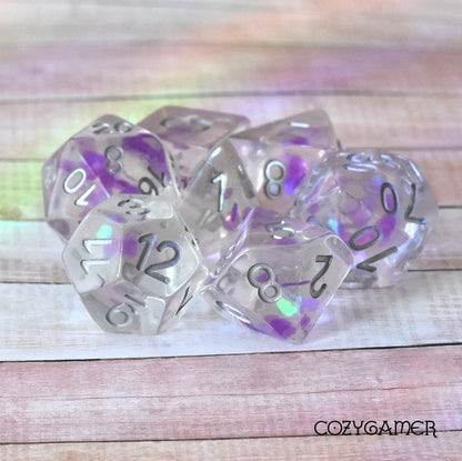 ✨ A Tad Glitzy - 7 Piece Dice Set Dice sets Fennek & Finch