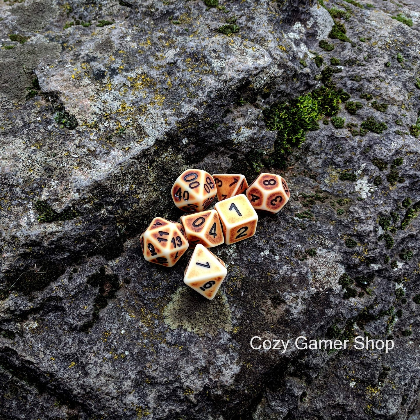 Ancient Bones Dice Set - CozyGamer