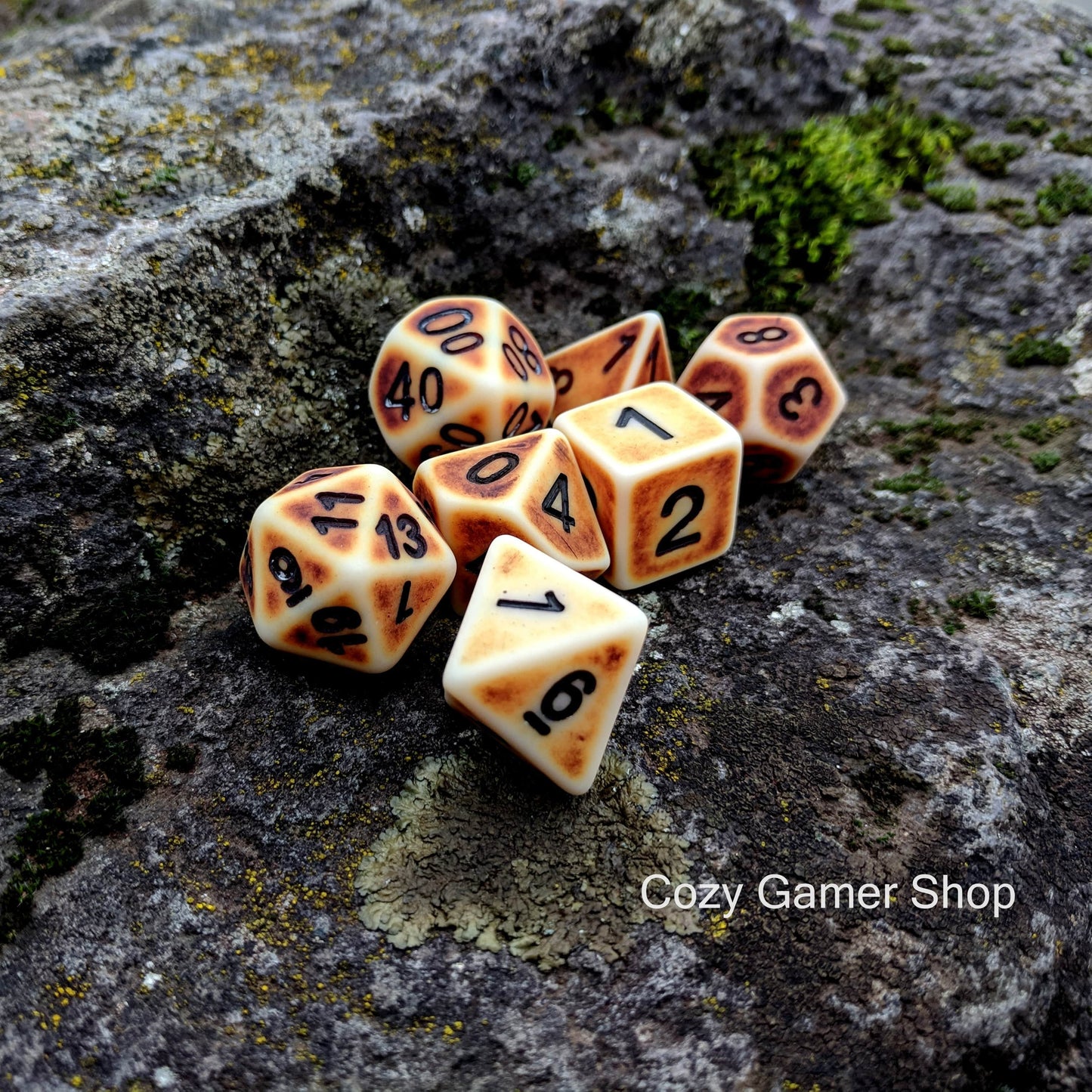 Ancient Bones Dice Set - CozyGamer