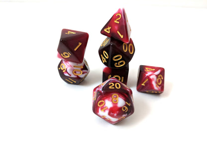 Battle Mage's Bloody Dice Set Dice sets Fennek and Finch