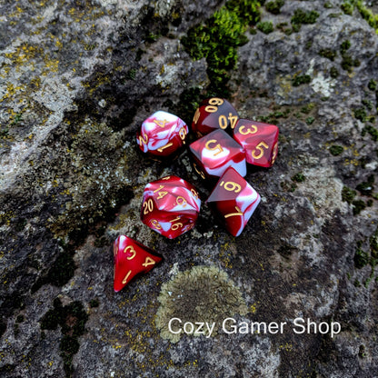Battle Mage's Bloody Dice Set Dice sets Fennek and Finch