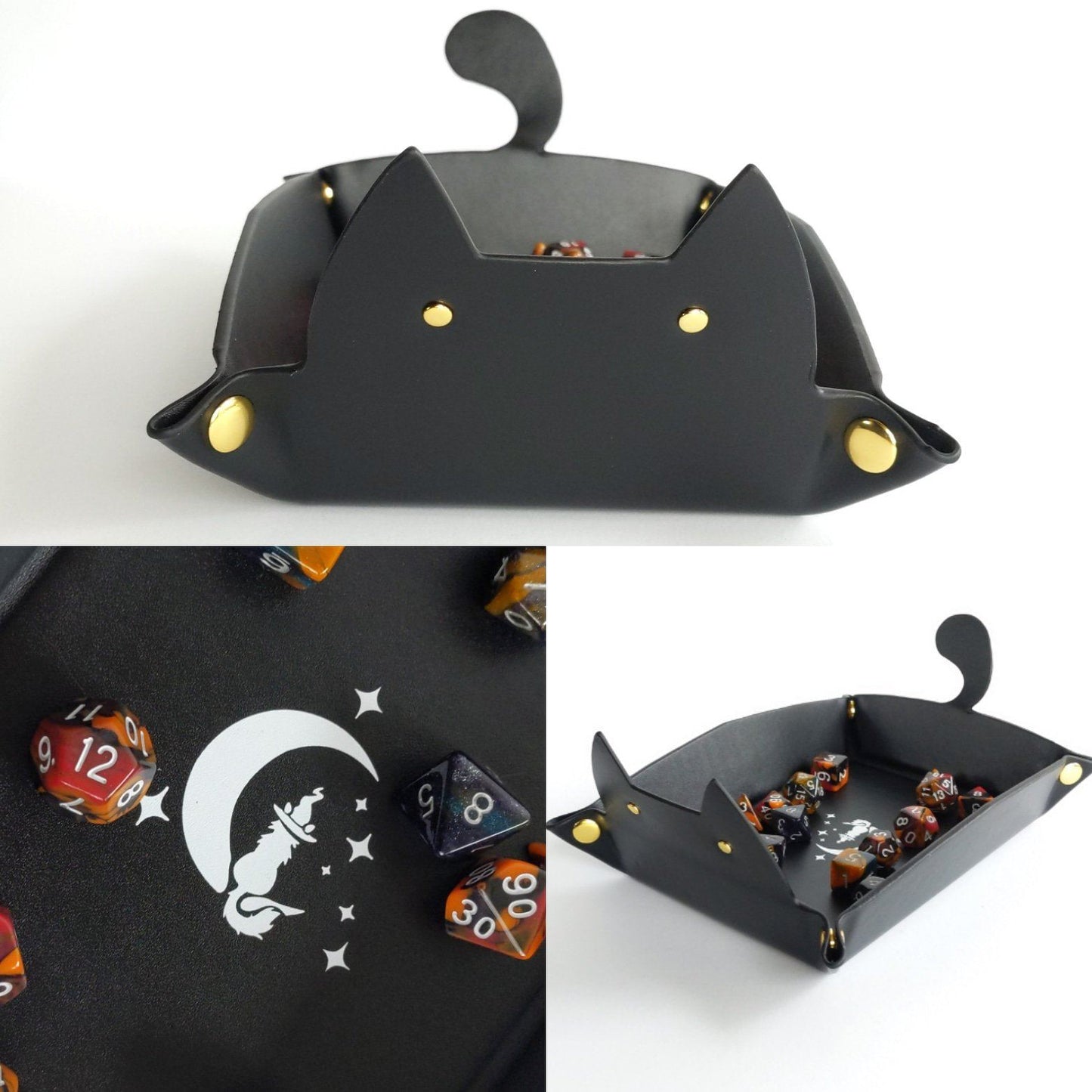 Cat Dice Rolling Tray by CozyGamer - CozyGamer
