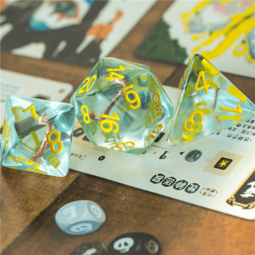 Cleric's Mace Dice Set Dice Sets & Games Fennek and Finch