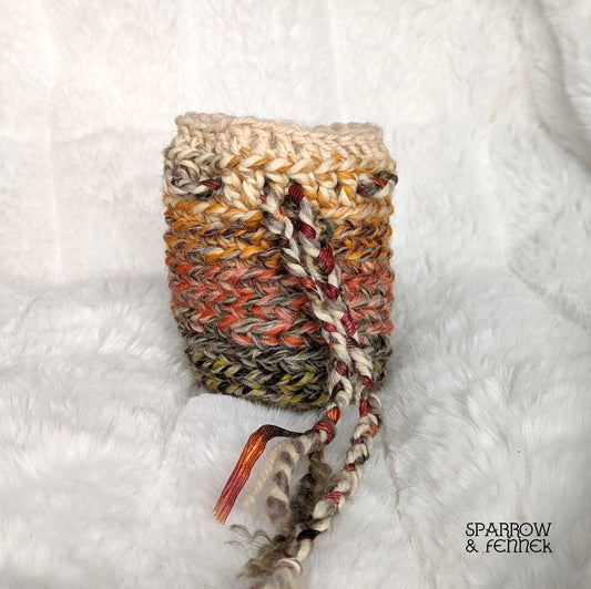 Crochet Handmade Dice Bag
