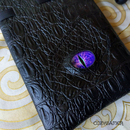 Dragon Eye Dice Bag Purple