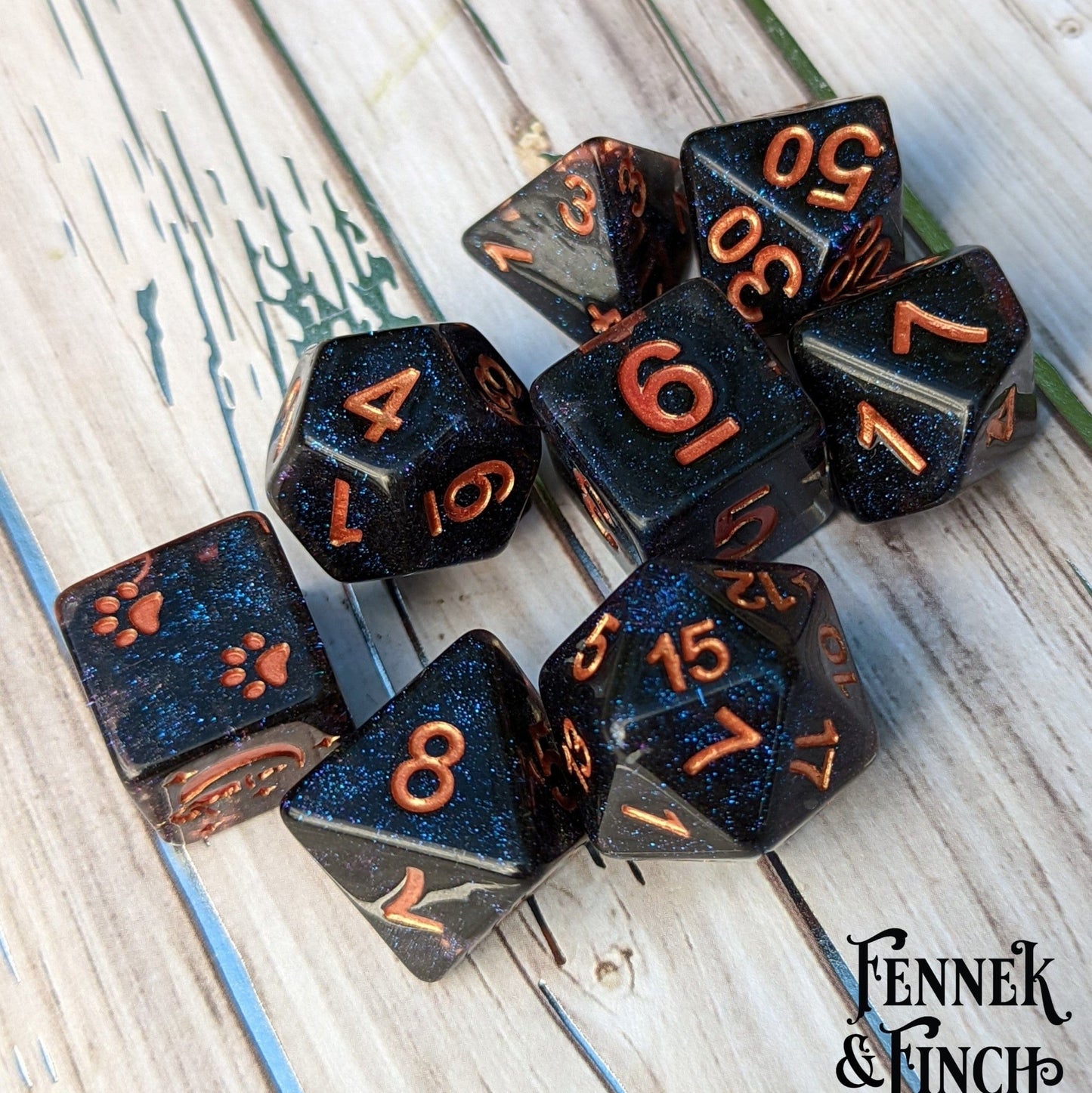 Endless Expanse DnD Dice Set - 8 Piece - Fennek and Finch