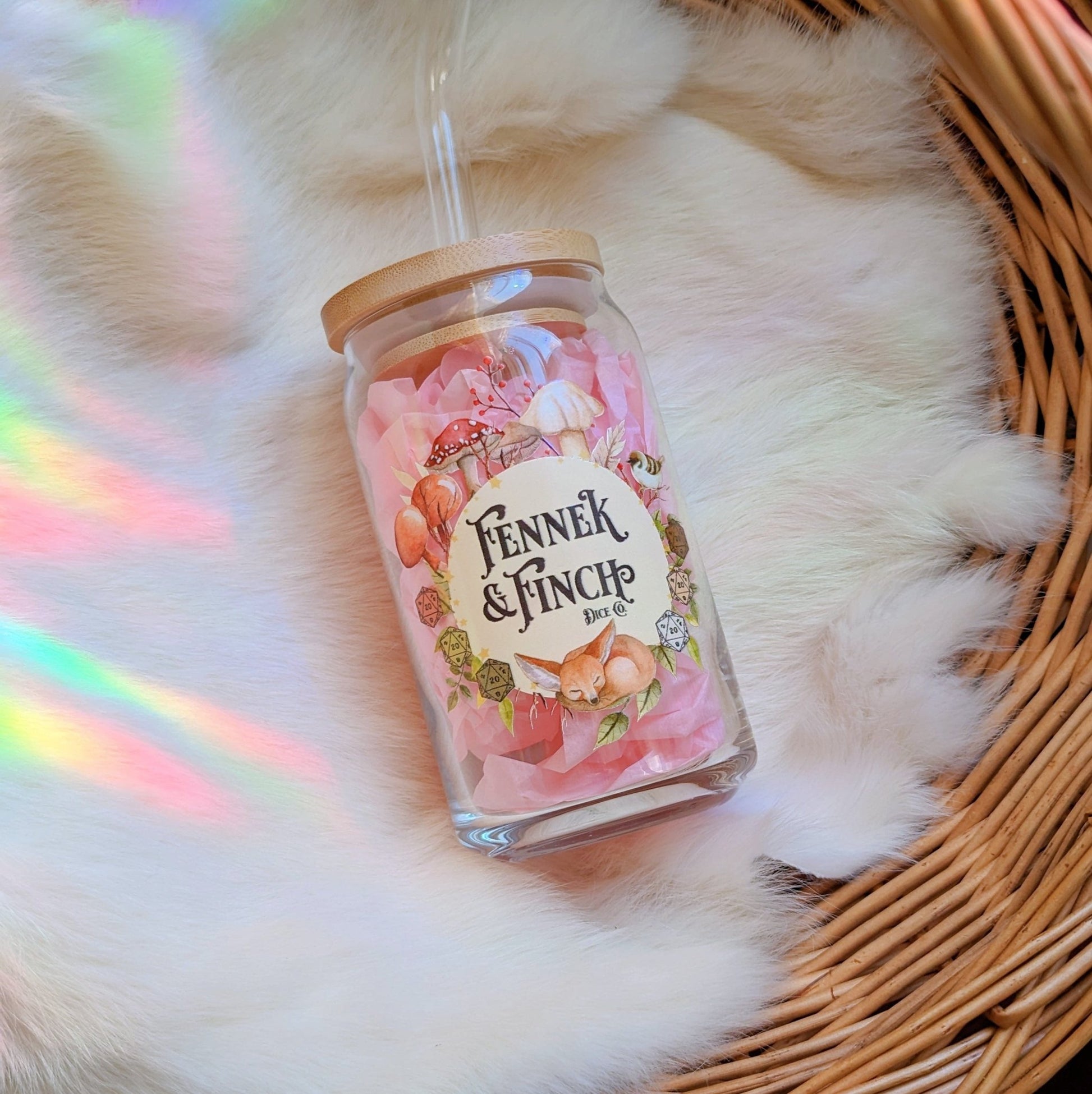 Fennek and Finch Glass Cup Glassware Fennek and Finch