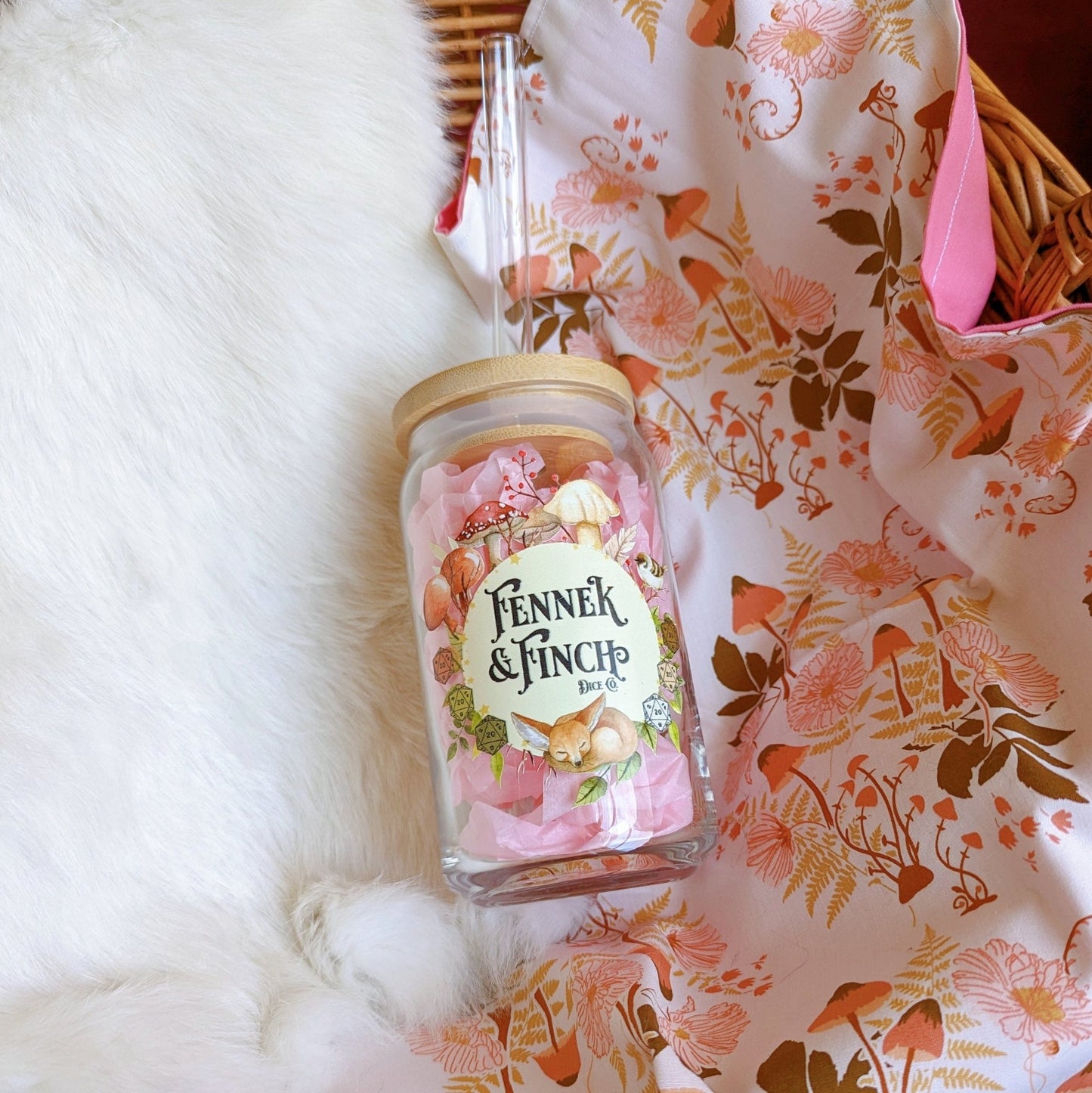 Fennek and Finch Glass Cup Glassware Fennek and Finch