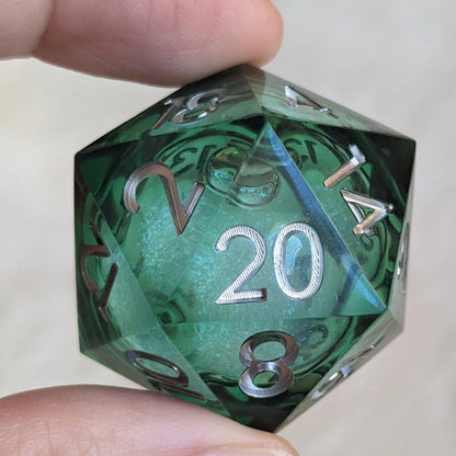 Green Liquid Core sharp edge D20 Fennek and Finch