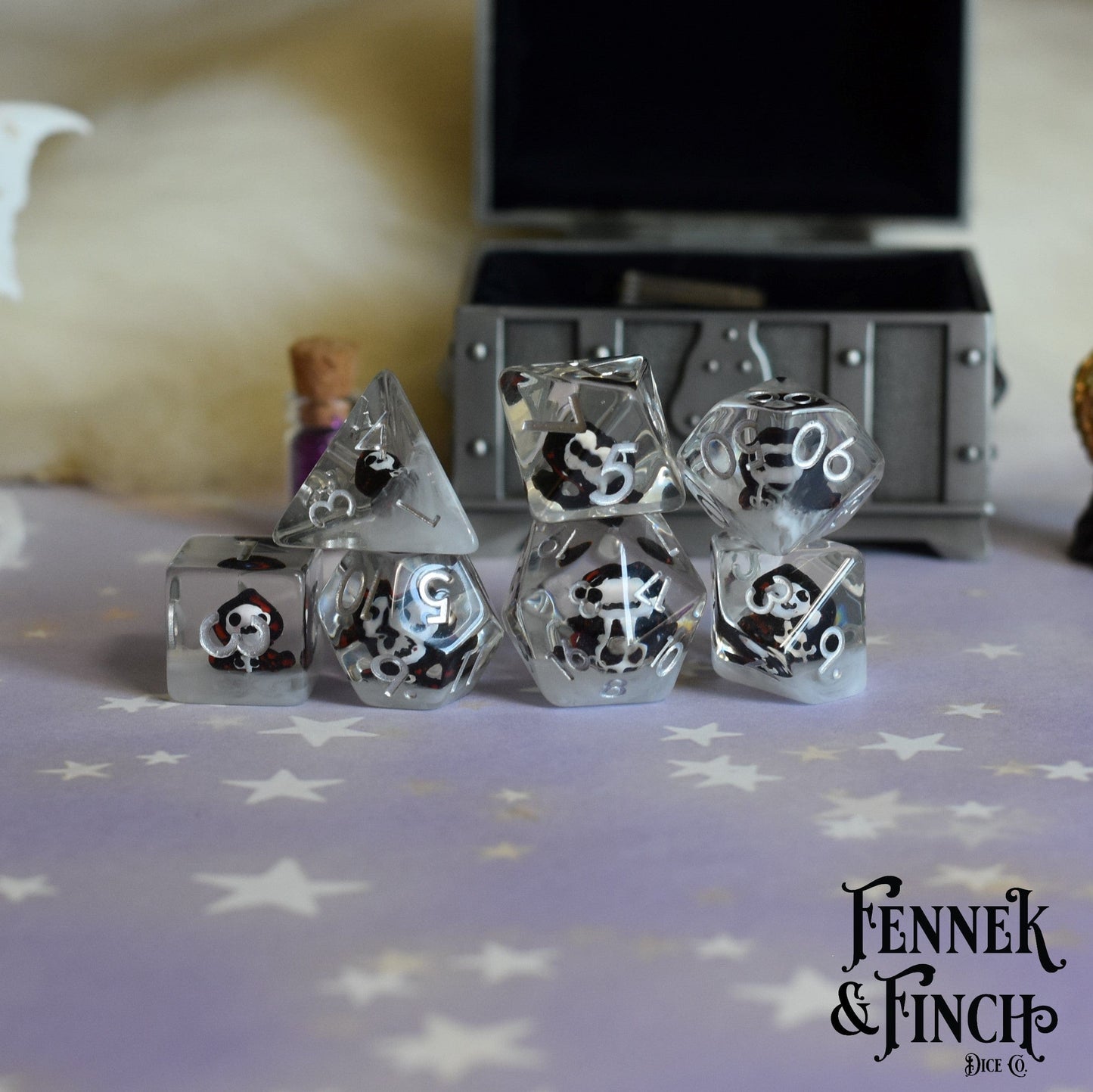 Hooded Phantom Dice Set.