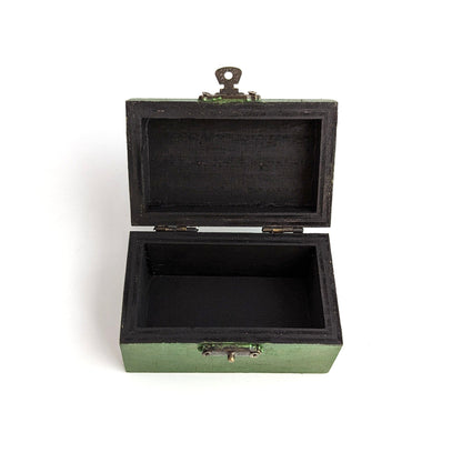 Olive Wood Dice Chest - Small Size