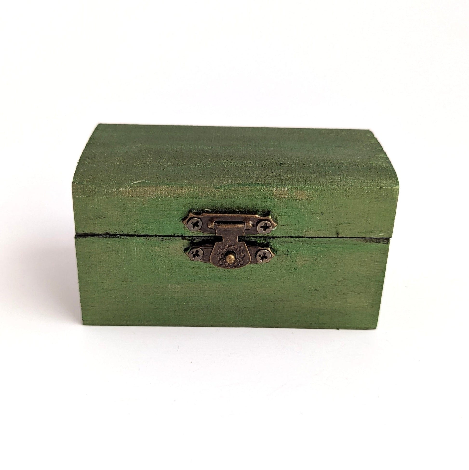 Olive Wood Dice Chest - Small Size