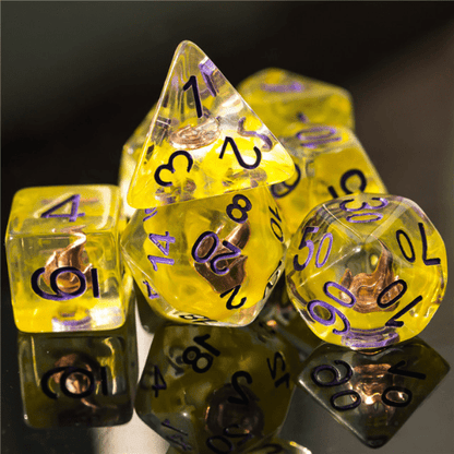 Sorcerer's Fire Dice Set Dice Sets & Games Fennek and Finch