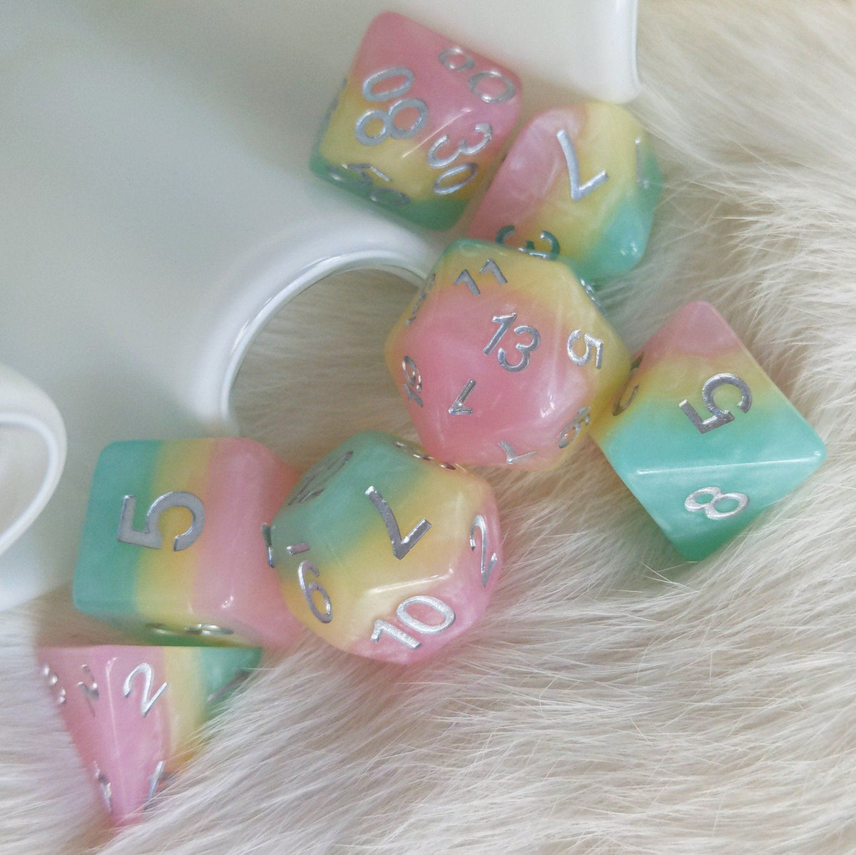 Spring Awakening Dice Set Games Fennek and Finch