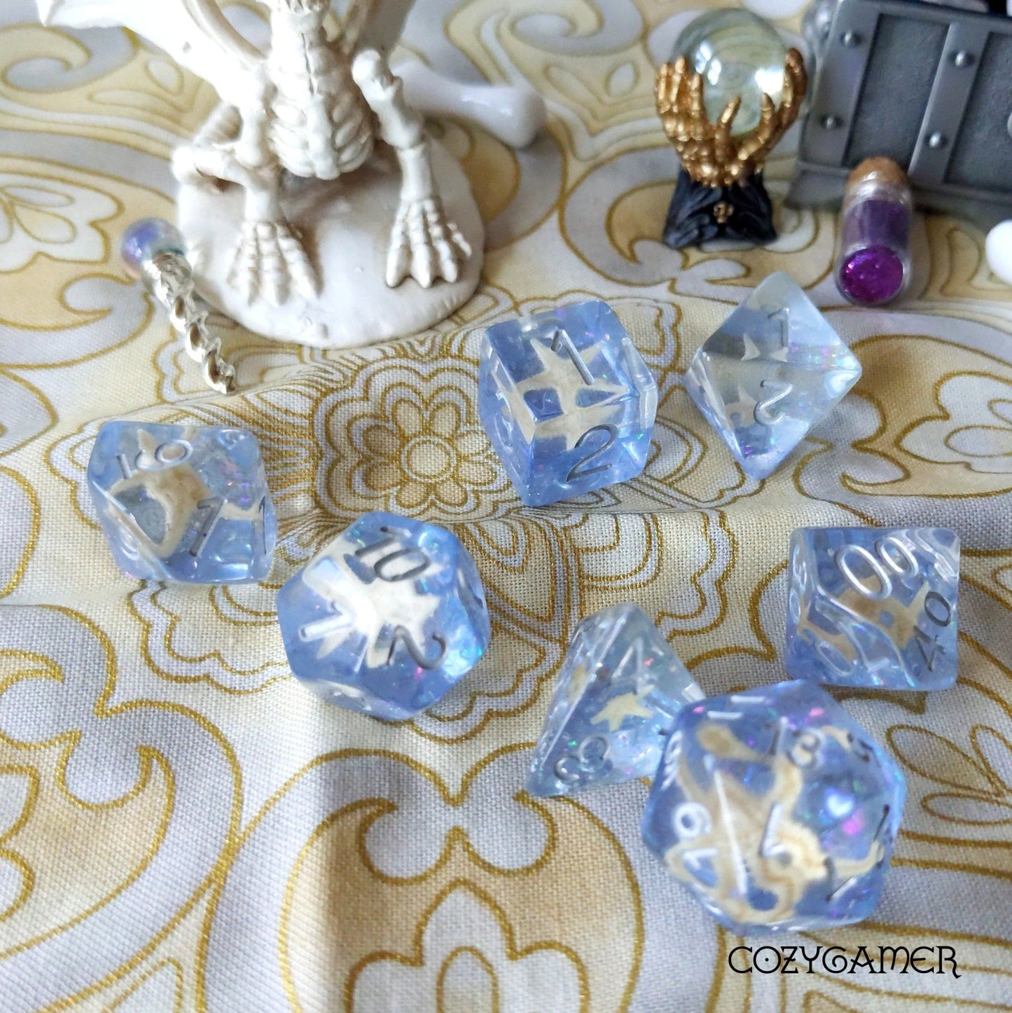 Starfish in Repose Dice Set Dice Sets & Games Fennek and Finch