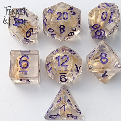 Wheat Dice Set Dice Sets & Games Fennek and Finch